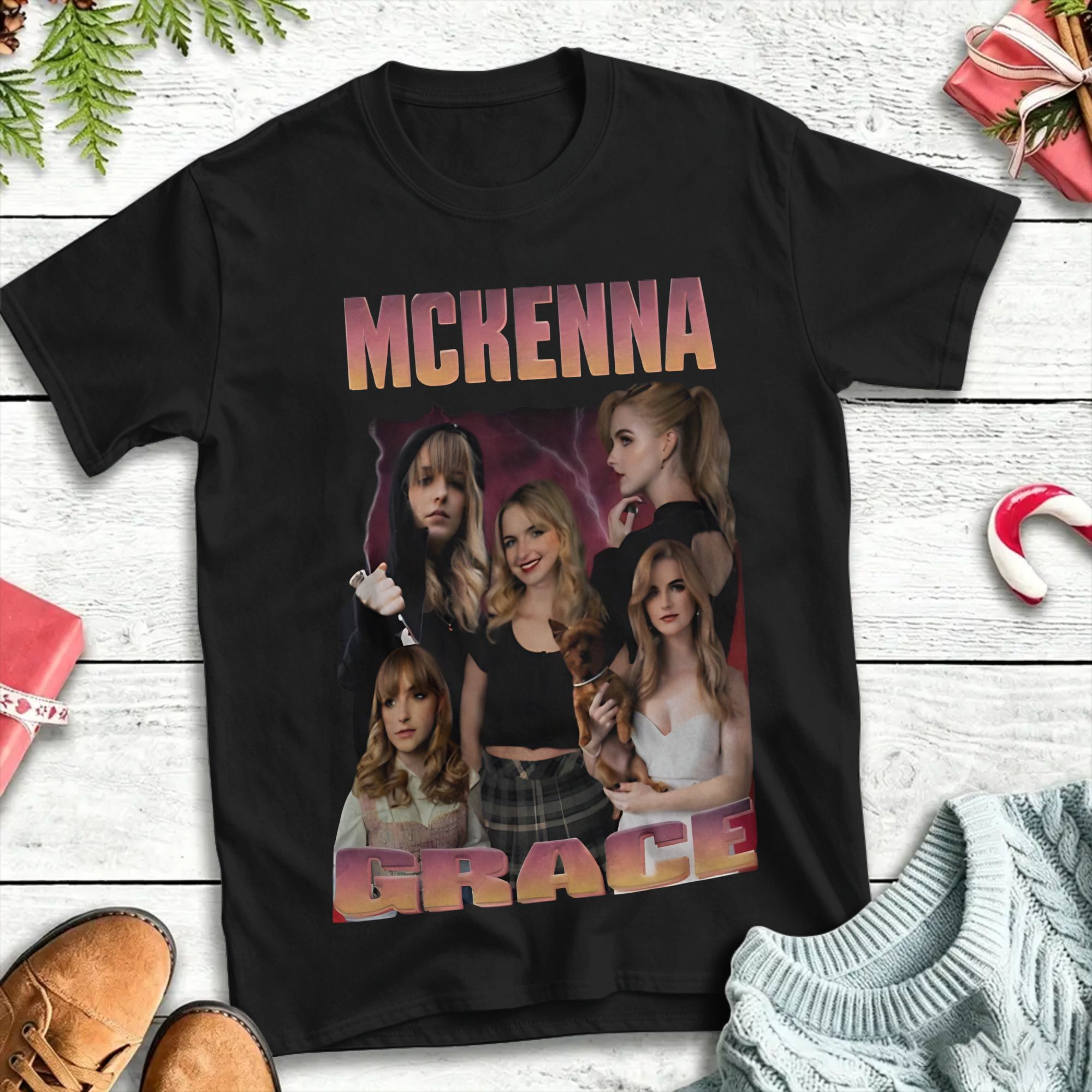Summer Clothing Wholesale - Koszulka męska Mckenna Grace Cotton na