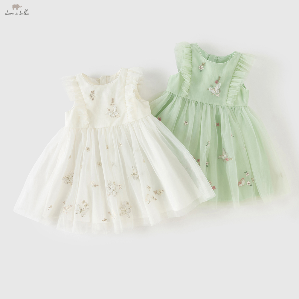 Sukienka księżniczki z haftowa – Summer Clothing Baby Girl recenzja i cena