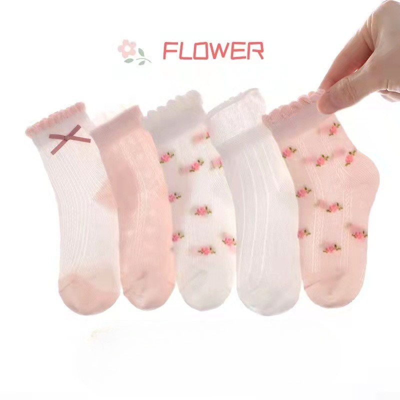 Skarpetki dziewczęce z uroczym – Summer Clothing Baby Girl recenzja i cena