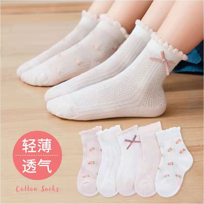 Skarpetki dziewczęce z uroczym – Summer Clothing Baby Girl recenzja i cena