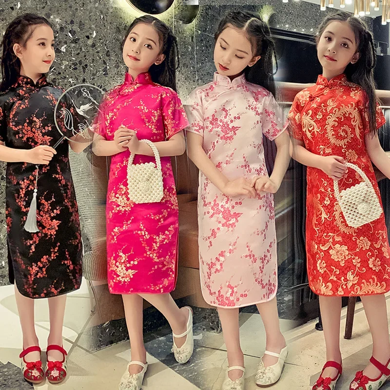 Letnie dziecięce cheongsam dla – Summer Clothing Baby Girl recenzja i cena
