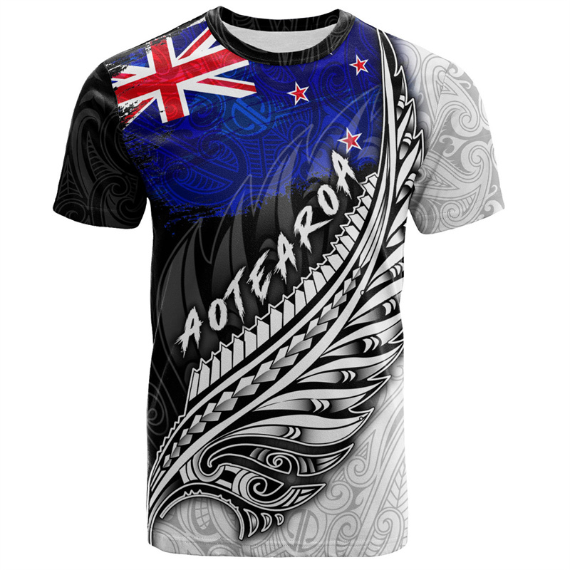 Modna koszulka 3D z nadrukiem  – Summer Clothing Nz recenzja i cena